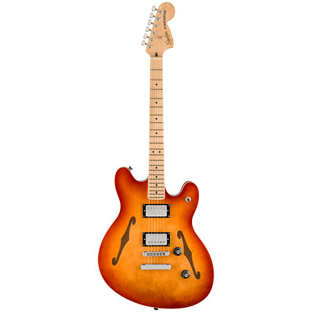 Affinity Starcaster Deluxe MN Sienna Sunburst Squier by FENDER