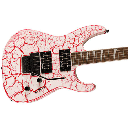 X Series Soloist SLX DX LR Bloodshot Crackle Jackson