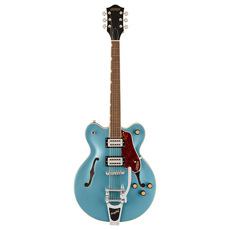 G2622T Streamliner Center Block Bigsby LR Broad’Tron BT-3S Arctic Blue Gretsch Guitars
