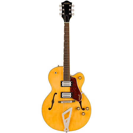 G2420 Streamliner Hollow Body Chromatic II LR Broad'Tron BT-3S Village Amber Gretsch Guitars