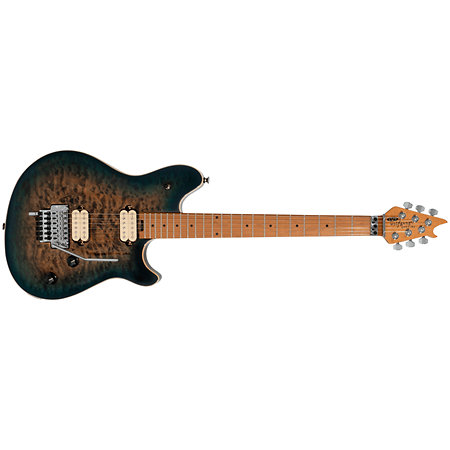 EVH Wolfgang Special QM MPL Indigo Burst