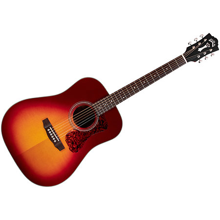 Westerly D-140 Cherry Burst + housse Guild