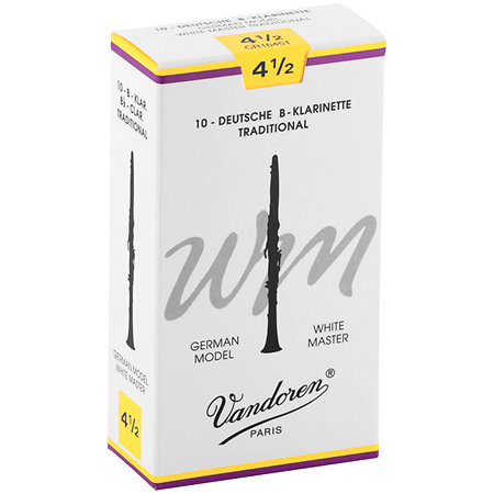 Vandoren White Master Traditional Force 4,5 CR1645T