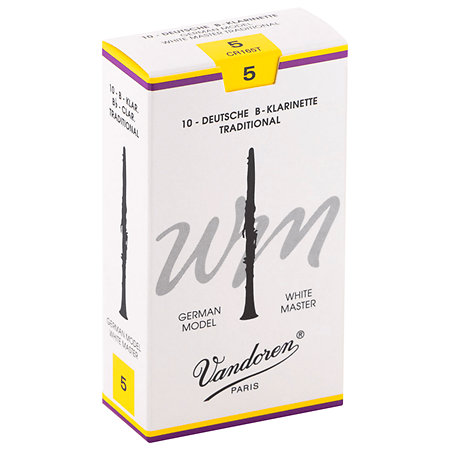 Vandoren White Master Traditional Force 5 CR165T