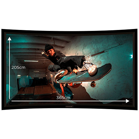 Movie Palace UHD 4K Curve 350C Lumene