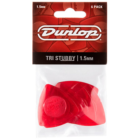 473P150 Tri Stubby Pick 1,50 mm Sachet de 6 Dunlop
