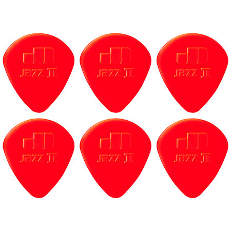 Dunlop 47P2N Jazz II Nylon 1,18 mm Sachet de 6