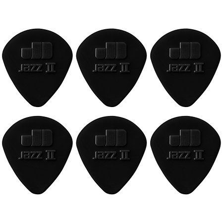 Dunlop 47P2S Jazz II Stiffo 1,18 mm Sachet de 6