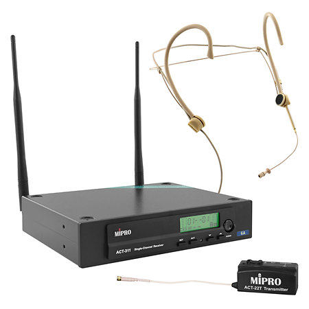 Mipro Pack Micro serre-tête sans fil MU-23 D Lithium