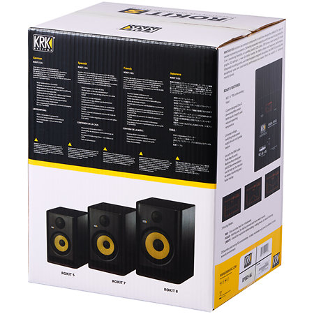 Pack Rokit RP5 G5 (la paire) + Monisoft Krk