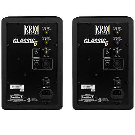 Pack Classic 5 Monitor (la paire) + Supports bas Krk