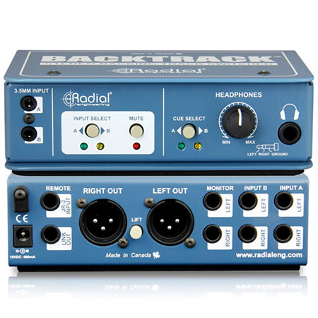 BackTrack Splitter stéréo Radial
