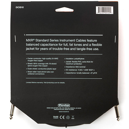 MXR DCIS10 Jack 3 m
