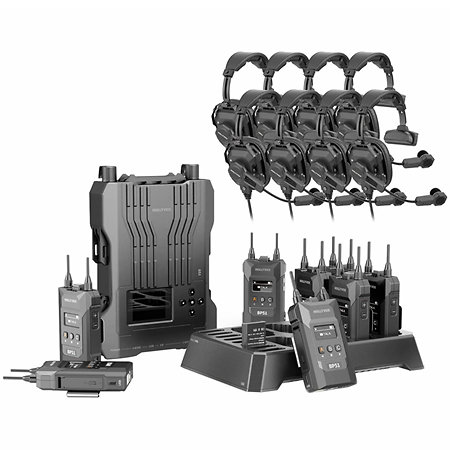 Hollyland G51 - Pack intercom 8 beltpacks avec ENC