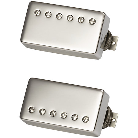 Gibson PUCBDBNC2-SET Custombucker Matched Set Nickel Cover