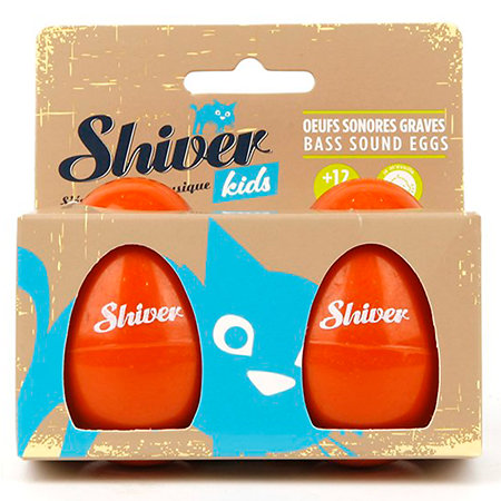 Shiver Kids Œufs sonores Graves Orange