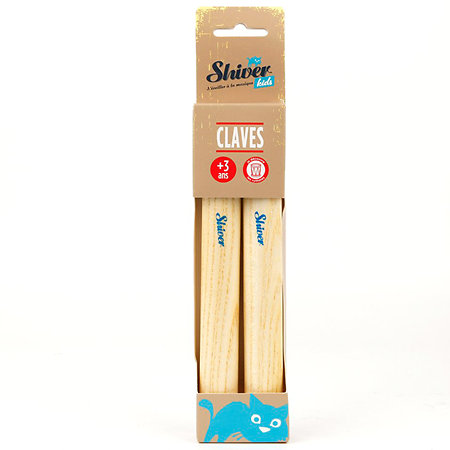 Claves en bois Hévéa Shiver Kids