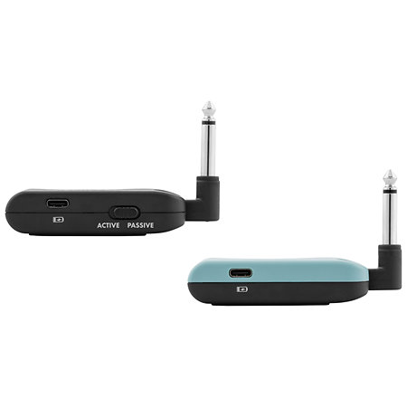 Telepath Wireless System Mystic Ice Blue and Black Fender