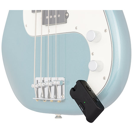 Telepath Wireless System Mystic Ice Blue and Black Fender
