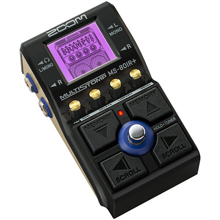 Zoom MS-80 IR+ Simulation d'ampli