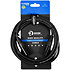 Câble DMX XLR femelle 3b - XLR mâle 3b 3m Touring Plugger
