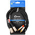 Câble bretelle XLR mâle 3b - RCA mâle 3m Touring Plugger