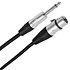 Câble XLR femelle 3b - Jack mâle mono 3m Touring Plugger