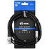 Câble XLR femelle 3b - Jack mâle mono 3m Touring Plugger