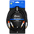 Câble bretelle RCA mâle - RCA mâle 6m Touring Plugger