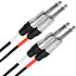 Câble bretelle Jack mâle mono - Jack mâle mono 3m Touring Plugger