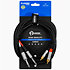 Câble bretelle Jack mâle mono - RCA mâle 6m Touring Plugger