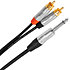 Câble Y Jack mâle mono - RCA mâle 3m Touring Plugger