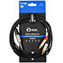 Câble Y Jack mâle mono - RCA mâle 3m Touring Plugger