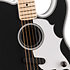 Jack White Triple Sonic Acoustasonic Telecaster MPL Satin Arctic White Black Top + Etui Fender