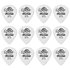 478P88 Tortex White Jazz III 0,88 mm Sachet de 12 Dunlop
