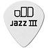 478P88 Tortex White Jazz III 0,88 mm Sachet de 12 Dunlop