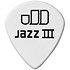 478P150 Tortex White Jazz III 1,50 mm Sachet de 12 Dunlop