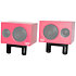 Supports d'enceinte de monitoring pour bureau (par paire) Quik Lok