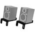 Supports d'enceinte de monitoring pour bureau (par paire) Quik Lok