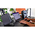 Supports d'enceinte de monitoring pour bureau (par paire) Quik Lok
