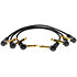Câble patch jack/jack TS coudés 30cm (lot de 3) Klotz