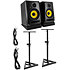 Pack Classic 5 Monitor (la paire) + Supports hauts Krk