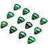 Médiators Celluloïd 0,81 mm Boîte de 12 Vert Shiver