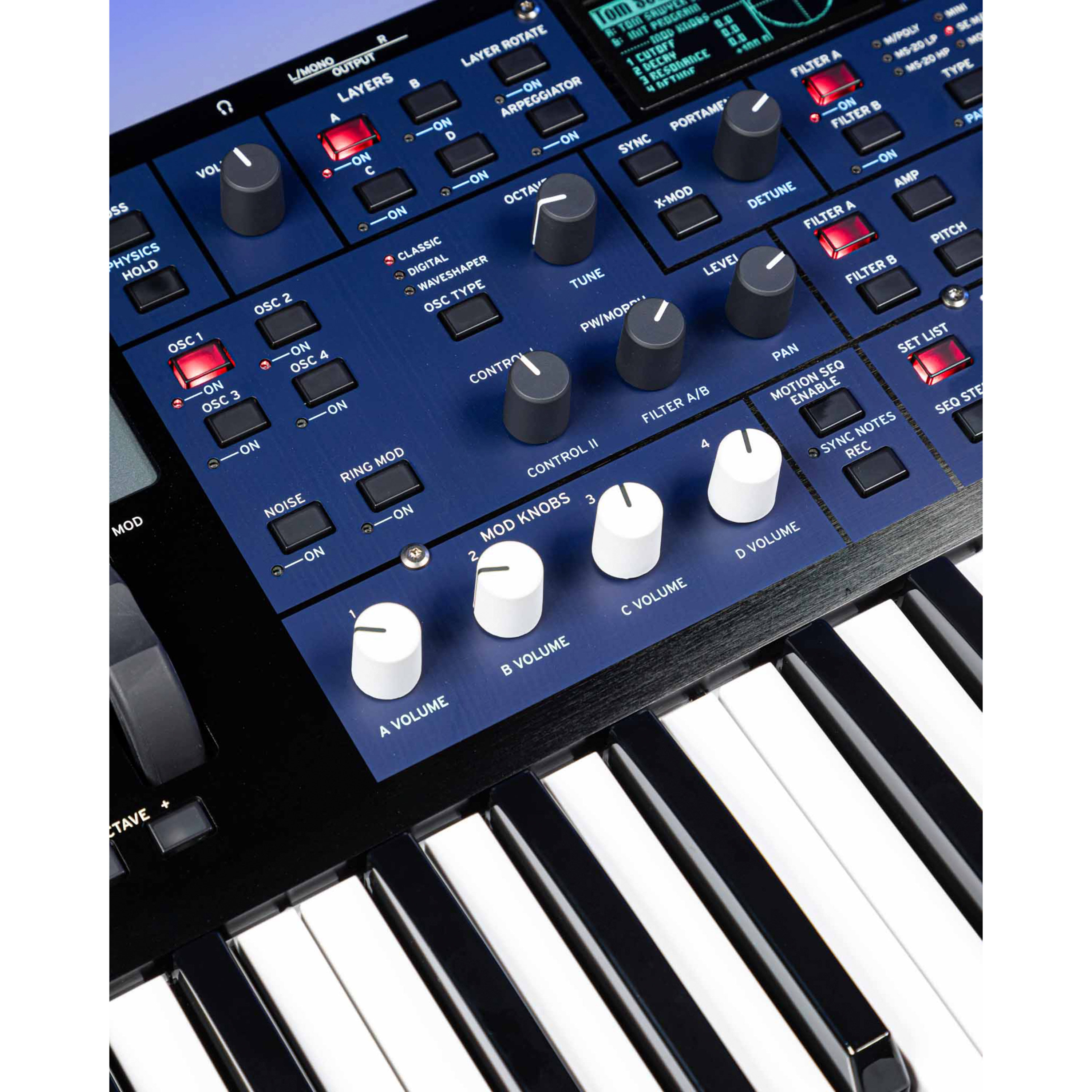 Multi Poly Back Korg Multi / Poly + Housse - Synthétiseur SonoVente.com