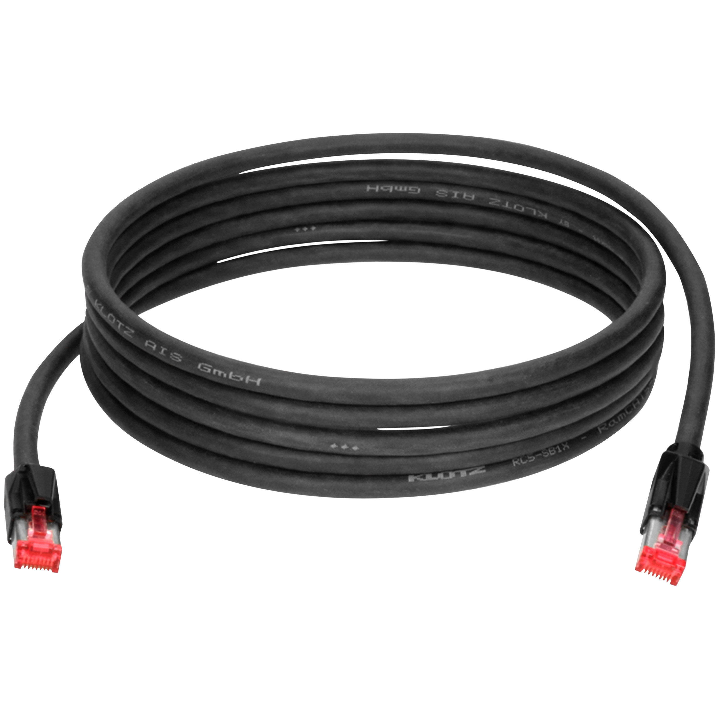 Klotz Câble réseau RamCAT CAT5e RJ45 AWG24, 3m - Câble numérique ...