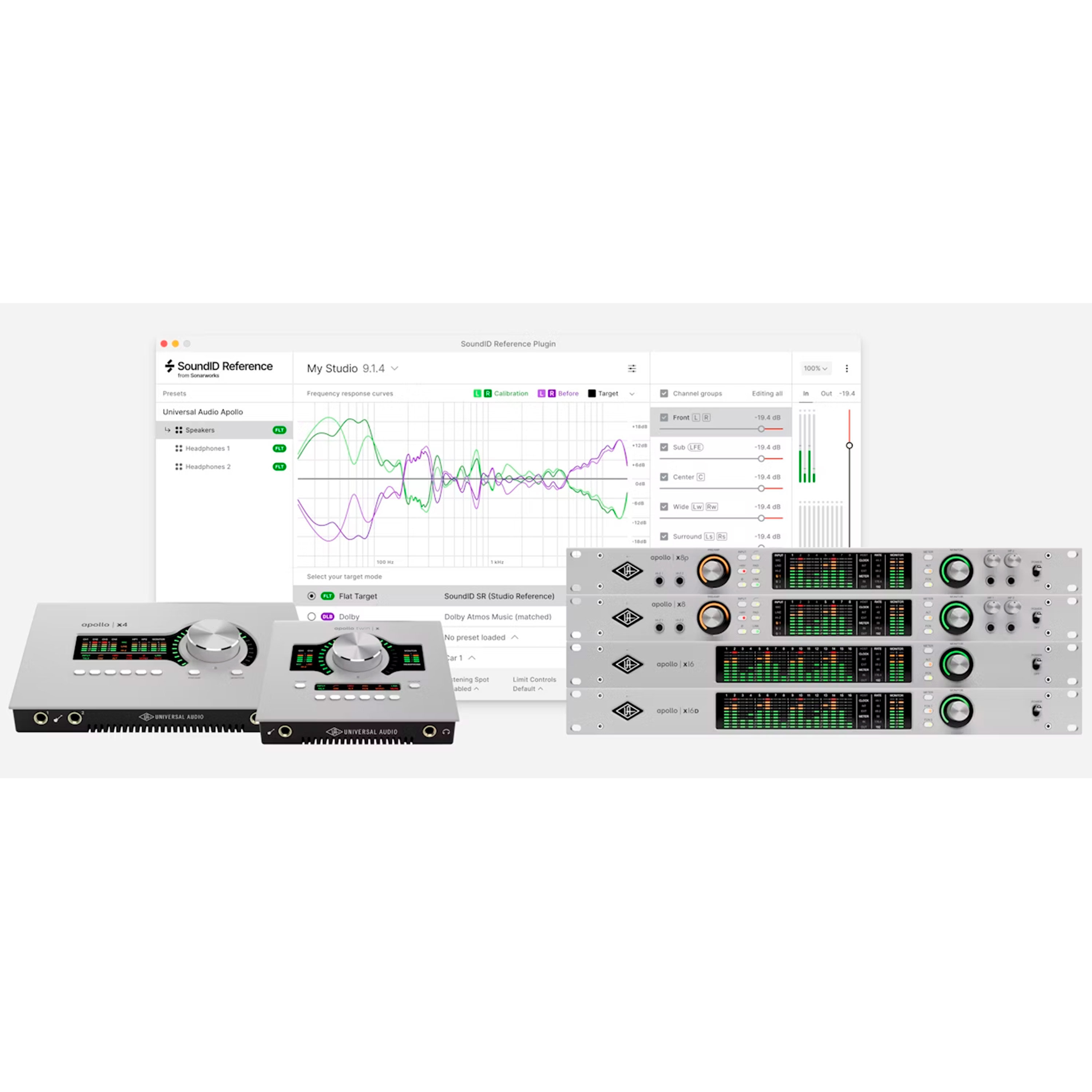 Sonarworks Apollo Monitor Correction Add-on - Logiciel plugins d'effets ...