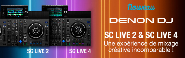 Nouveautés Denon DJ : le SC LIVE 2 & 4 pour une expérience incomparable ! 