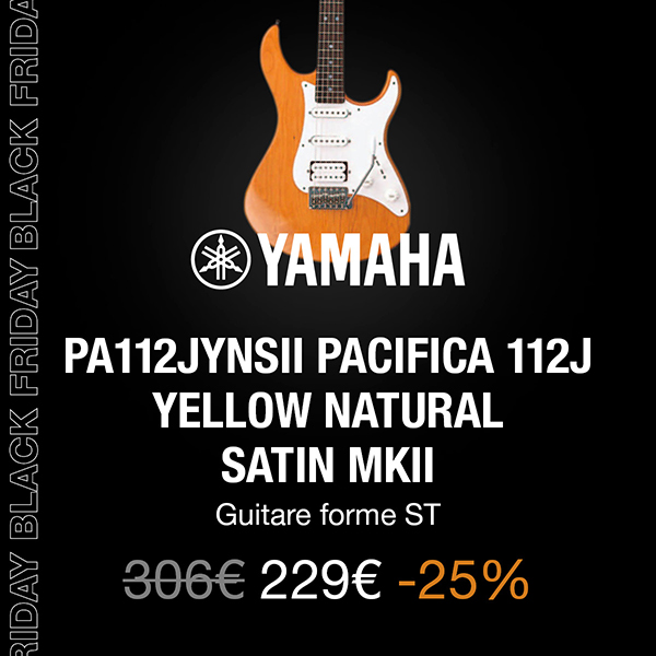 Yamaha - PA112JYNSII Pacifica 112J Yellow Natural Satin MKII