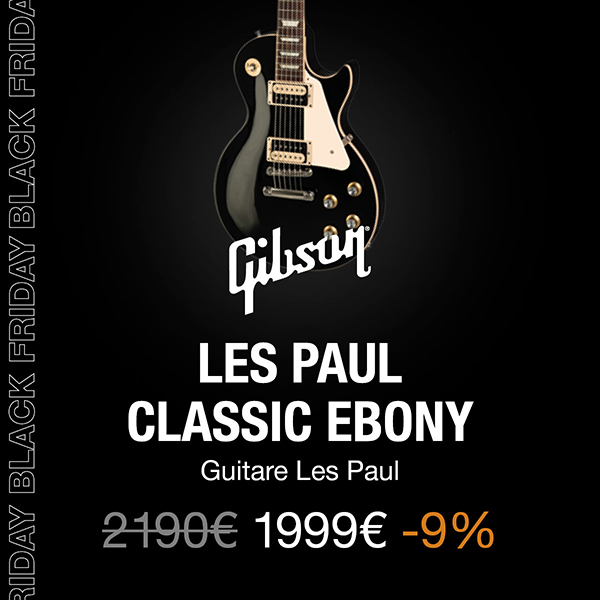 Gibson - Les Paul Classic Ebony