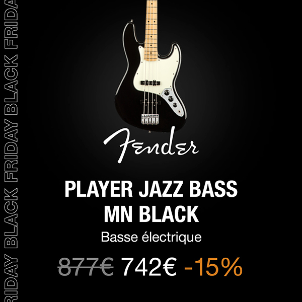 Fender - PLAYER JAZZ BASS MN Black